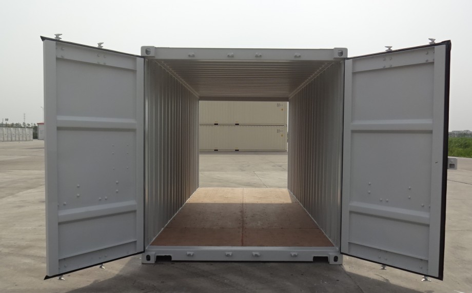 Seecontainer 20' double door NEU Blau oder Grau